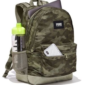 RED PLAID PRINT BRAND NEW Details about / Victorias Secret PINK CAMPUS Backpack
